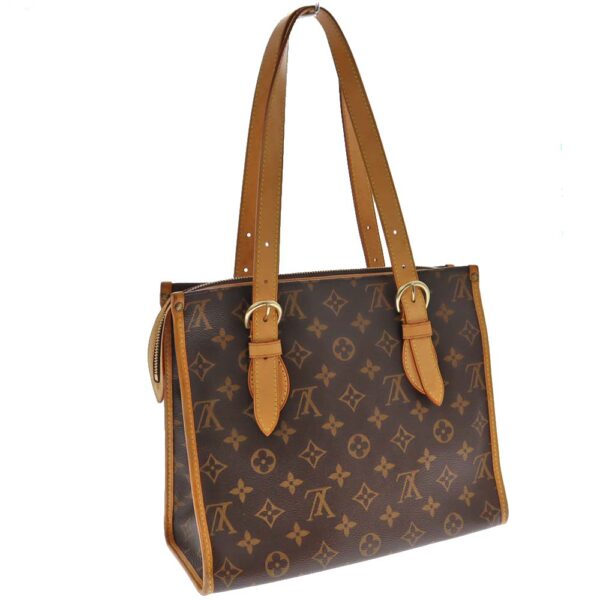 k21 3678 2 Louis Vuitton Popincourt Handbag Monogram Canvas Brown