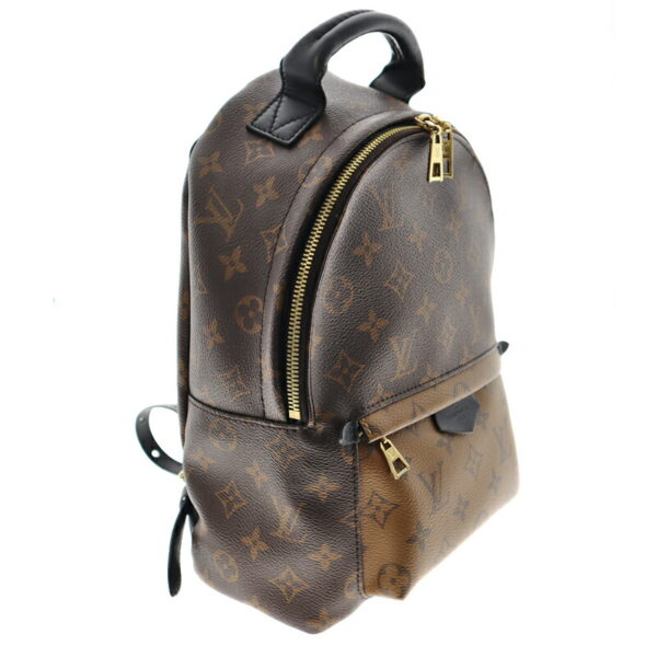 k21 3929 3 Louis Vuitton Palm Springs Backpack PM Monogram Reverse Brown