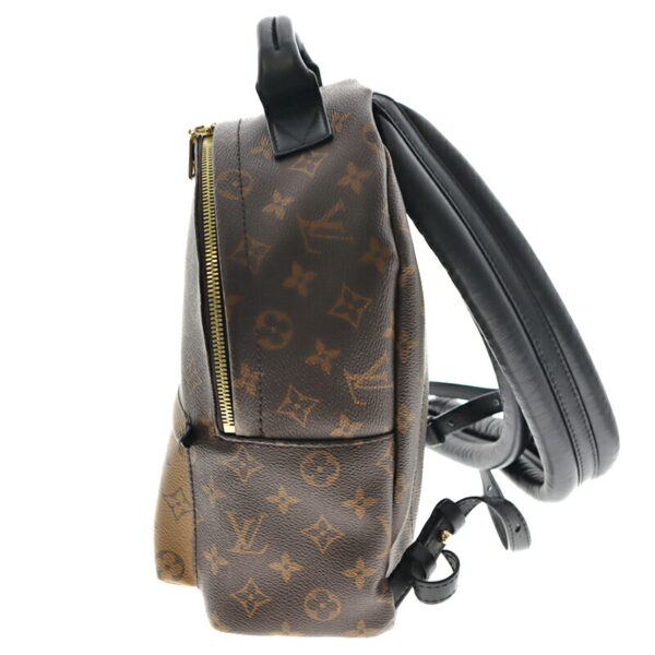 k21 3929 4 Louis Vuitton Palm Springs Backpack PM Monogram Reverse Brown