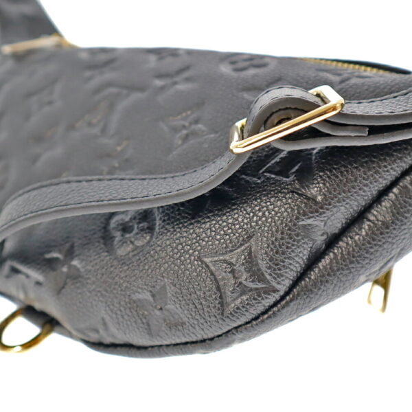 k21 4012 7 Louis Vuitton Bum Bag Monogram Empreinte Black