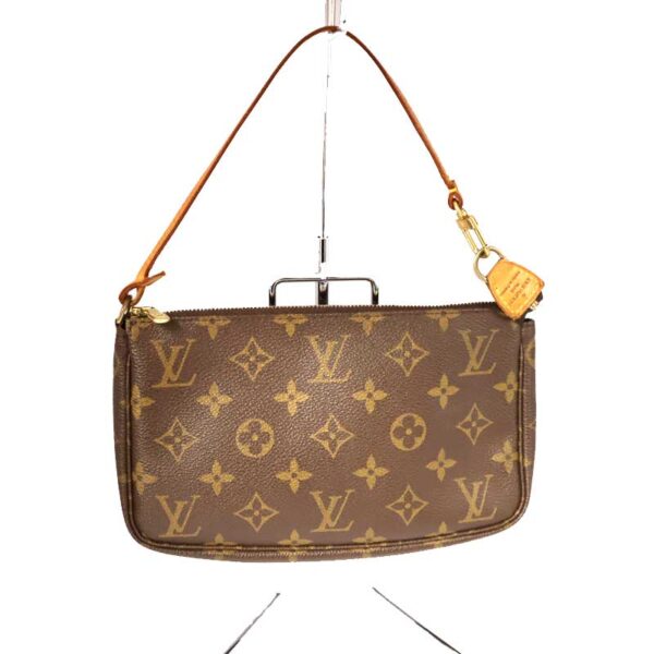 k21 4855 4 Louis Vuitton Pochette Accessory Pouch Monogram Canvas Brown