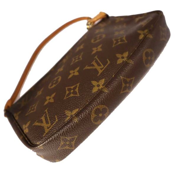 k21 4855 5 Louis Vuitton Pochette Accessory Pouch Monogram Canvas Brown