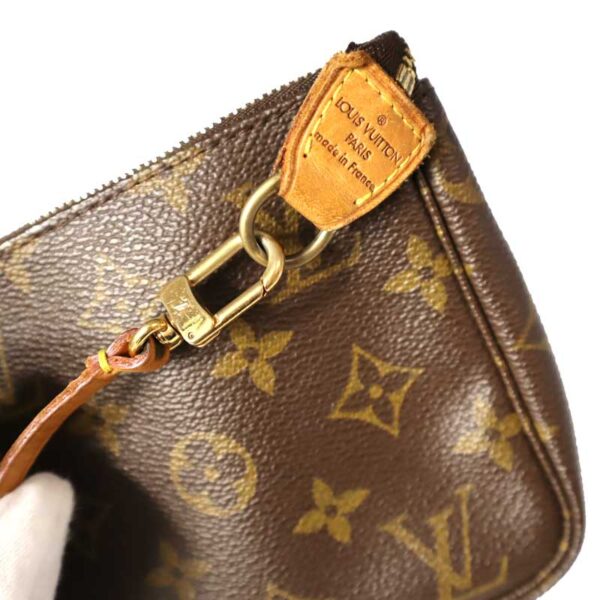 k21 4855 6 Louis Vuitton Pochette Accessory Pouch Monogram Canvas Brown