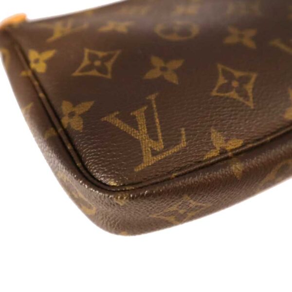 k21 4855 8 Louis Vuitton Pochette Accessory Pouch Monogram Canvas Brown