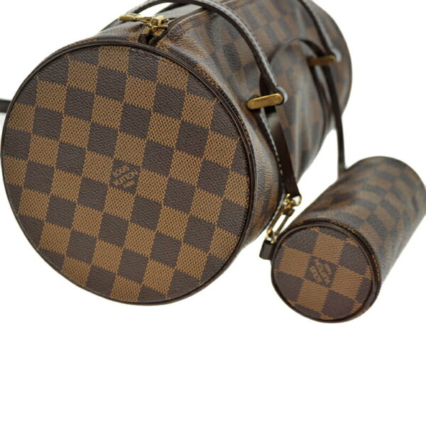 k21 5052 9 Louis Vuitton Papillon 30 Shoulder Bag Damier Ebene Brown