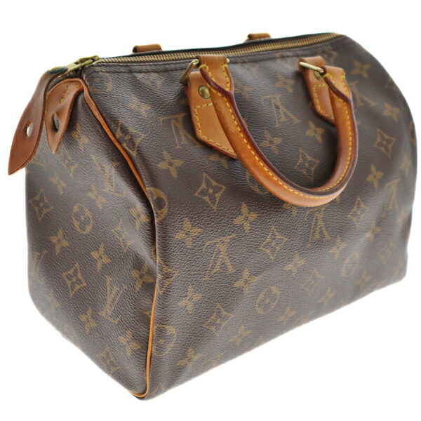 k21 5083 2 Louis Vuitton Speedy 25 Handbag Monogram Brown