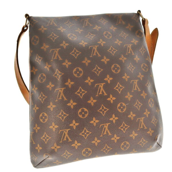 k21 5107 2 Louis Vuitton Musette Short Shoulder Bag Monogram Canvas Brown