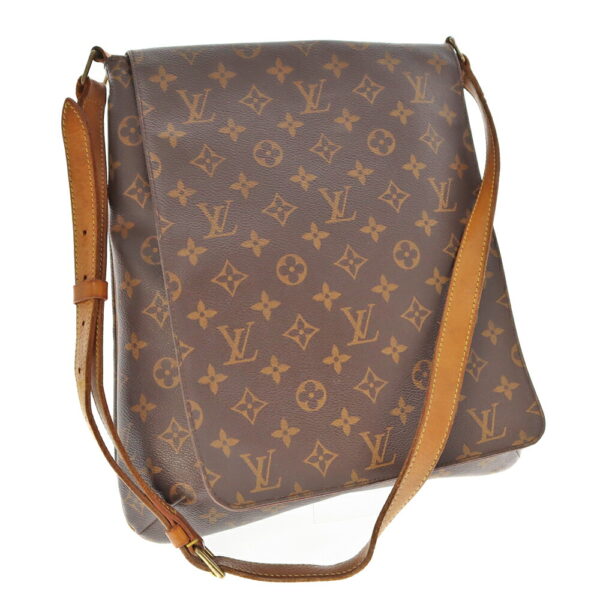 k21 5107 Louis Vuitton Musette Short Shoulder Bag Monogram Canvas Brown