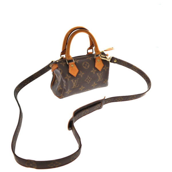 k21 5114 13 Louis Vuitton Mini Speedy Handbag Monogram Canvas Brown