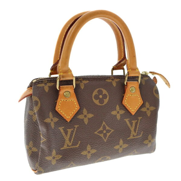 k21 5114 Louis Vuitton Mini Speedy Handbag Monogram Canvas Brown