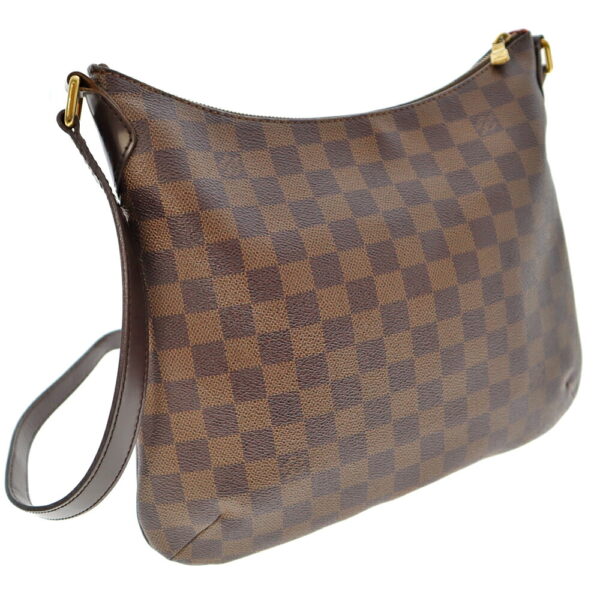 k21 5119 2 Louis Vuitton Bloomsbury PM Shoulder Bag Damier Ebene Brown