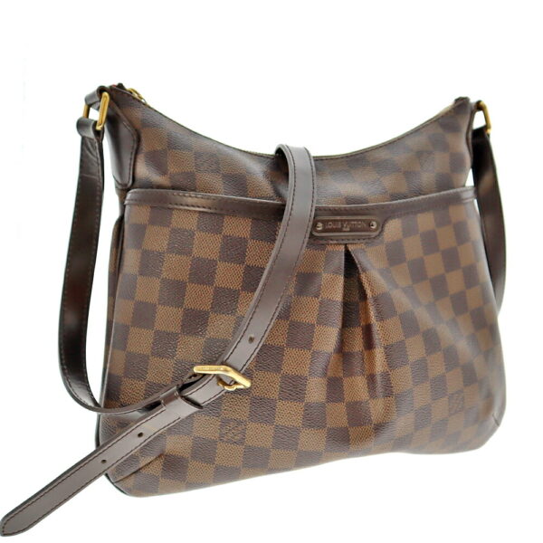 k21 5119 Louis Vuitton Bloomsbury PM Shoulder Bag Damier Ebene Brown