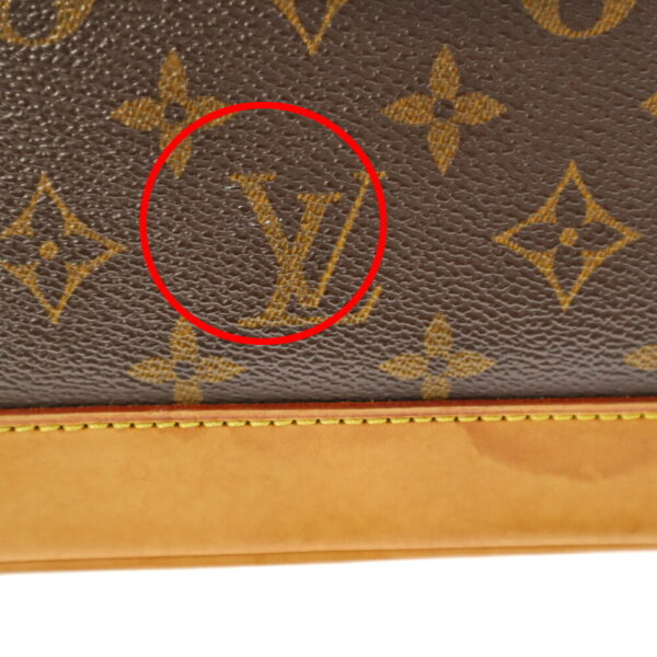 k21 5129 12 Louis Vuitton Alma Handbag Monogram Canvas Brown