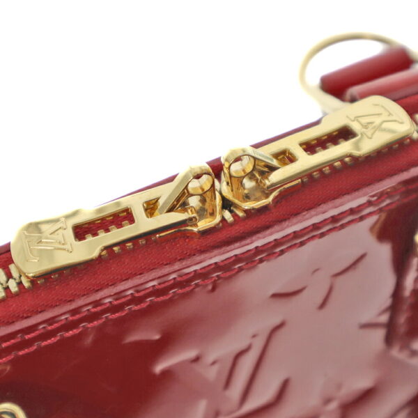 k21 5373 8 Louis Vuitton Alma BB Handbag Monogram Vernis Red