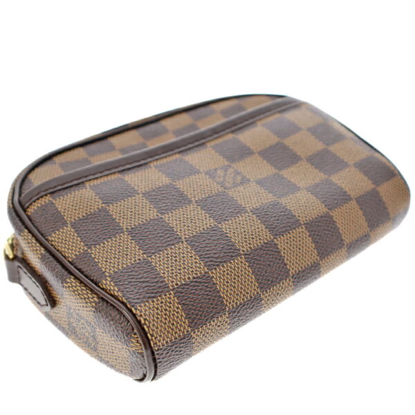 k21 5497 6 Louis Vuitton Pochette Ipanema Damier Ebene Brown Crossbody Bag