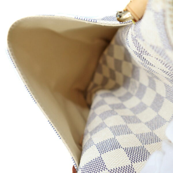 k21 5564 12 Louis Vuitton Totally PM Tote Bag Damier Azur White Gray