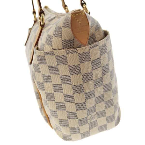 k21 5564 3 Louis Vuitton Totally PM Tote Bag Damier Azur White Gray