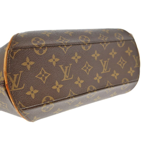 k21 6057 4 Louis Vuitton Ellipse Shopping Shoulder Bag Monogram Canvas Brown