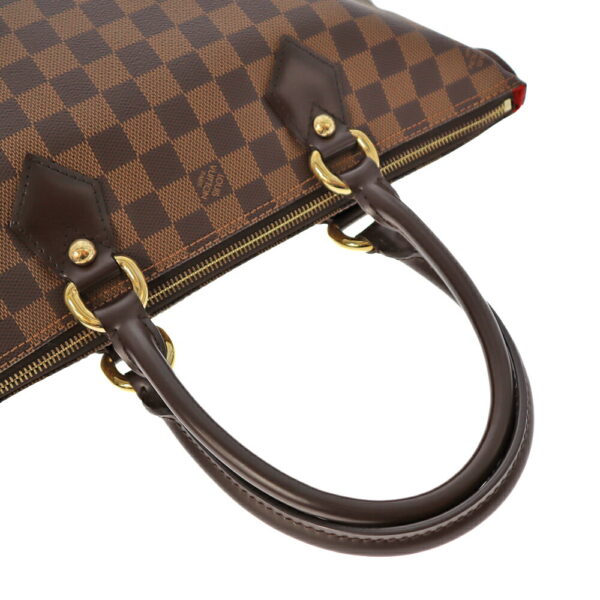 k21 6137 6 Louis Vuitton Saleya PM Handbag Damier Canvas Brown