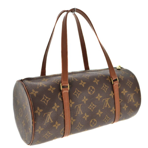 k21 6464 2 Louis Vuitton Papillon 30 Shoulder Bag Monogram Canvas Brown