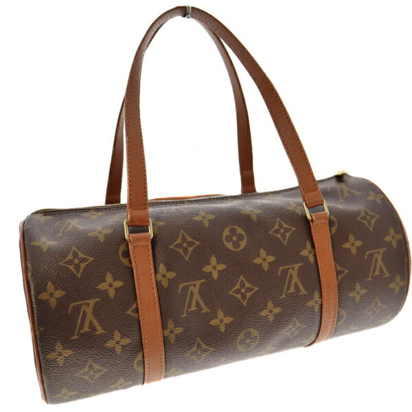 k21 6498 2 Louis Vuitton Papillon 30 Shoulder Bag Monogram Canvas Brown