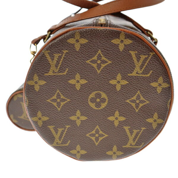 k21 6498 3 Louis Vuitton Papillon 30 Shoulder Bag Monogram Canvas Brown