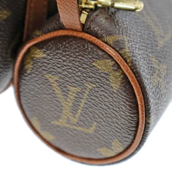 k21 6498 6 Louis Vuitton Papillon 30 Shoulder Bag Monogram Canvas Brown