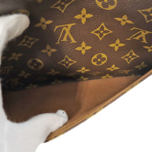 k21 6502 10 Louis Vuitton Sologne Shoulder Bag Monogram Canvas Brown