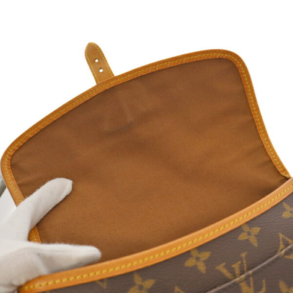 k21 6502 11 Louis Vuitton Sologne Shoulder Bag Monogram Canvas Brown