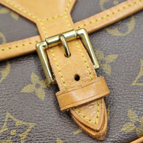 k21 6502 6 Louis Vuitton Sologne Shoulder Bag Monogram Canvas Brown