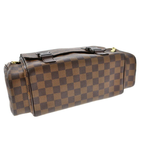 k21 6811 4 Louis Vuitton Reporter Shoulder Bag Damier Ebene Brown