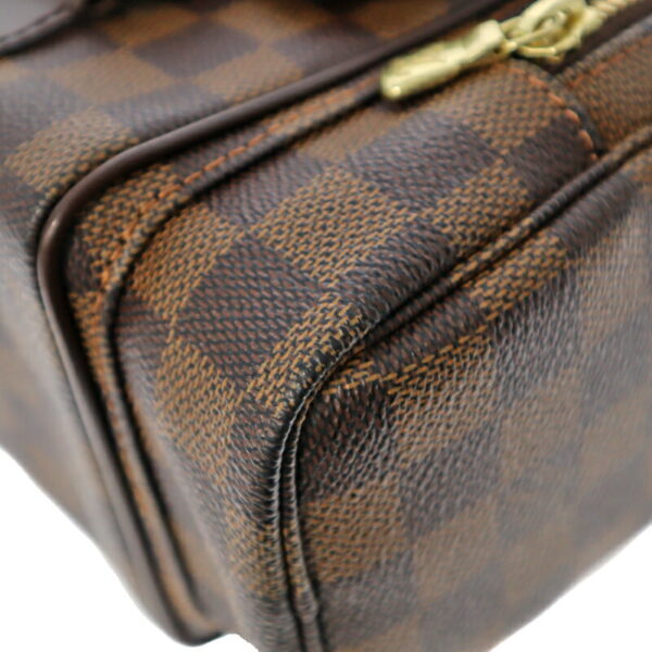 k21 6811 5 Louis Vuitton Reporter Shoulder Bag Damier Ebene Brown