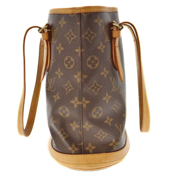 k21 6814 3 Louis Vuitton Bucket PM Shoulder Bag Monogram Canvas Brown