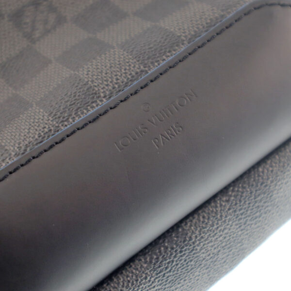 k21 812 8 Louis Vuitton Ave Sling Bag Damier Graphite Black