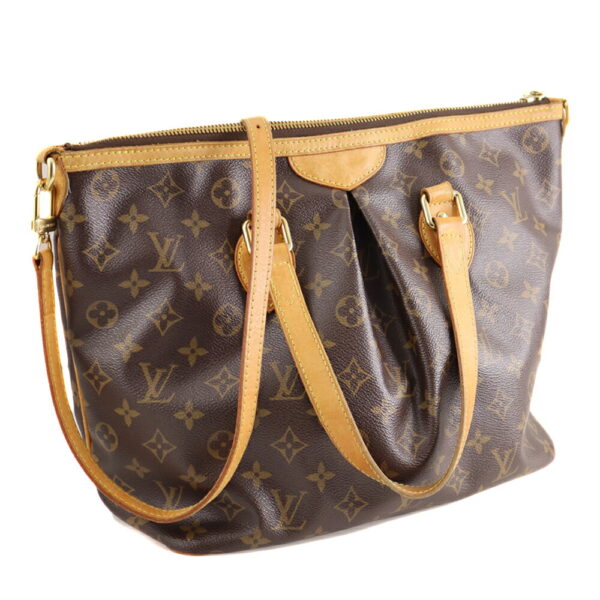 k21 833 2 Louis Vuitton Palermo PM Handbag Monogram Canvas Brown