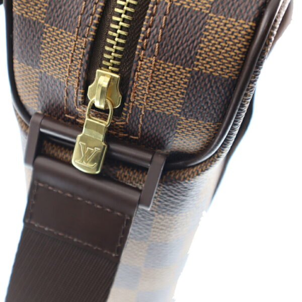 k21 867 4 Louis Vuitton Olaf PM Crossbody Bag Damier Canvas Brown