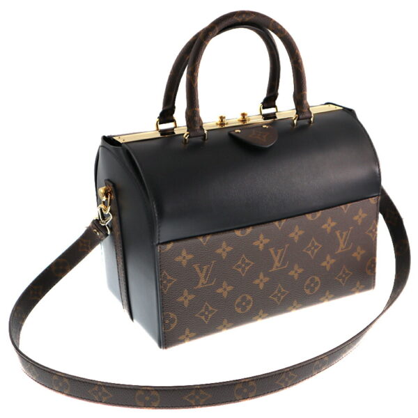 k21 871 6 Louis Vuitton Speedy Doctor 25 Bag Monogram Canvas Brown