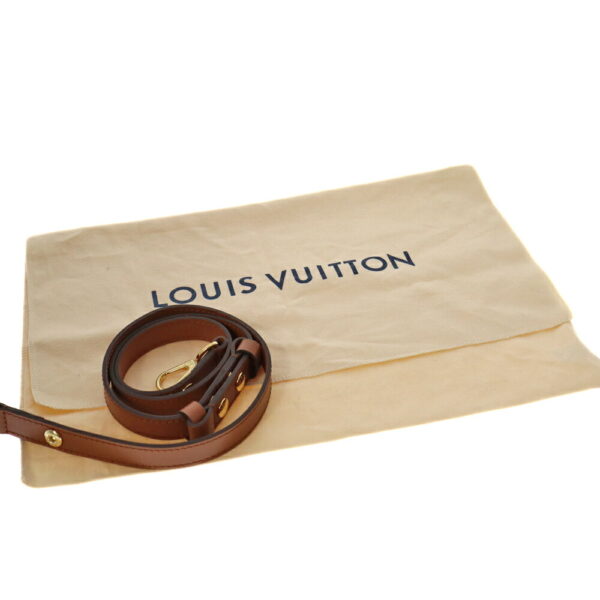 k22 2012 13 Louis Vuitton Dauphine MM Shoulder Bag Reverse Brown