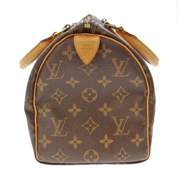 k22 242 3 Louis Vuitton Speedy 25 Bag Monogram Brown