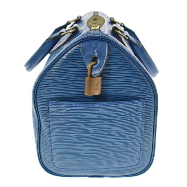 k22 3021 3 Louis Vuitton Speedy 25 Bag Toledo Blue