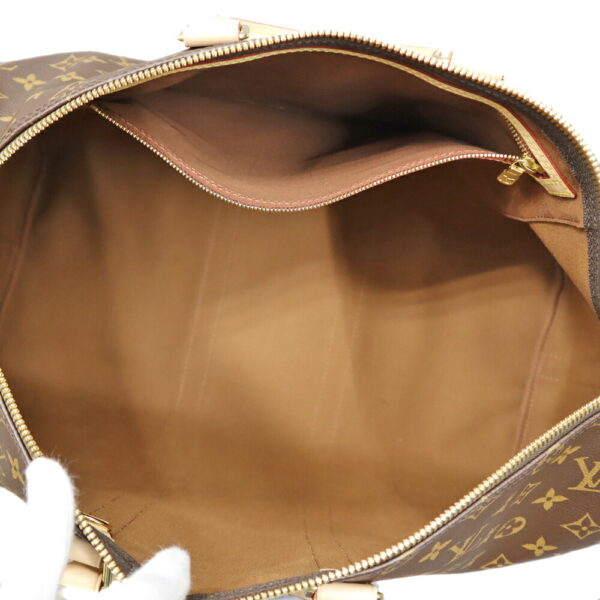 k22 3152 10 Louis Vuitton Keepall Bandouliere 45 Monogram Canvas Brown Travel Bag