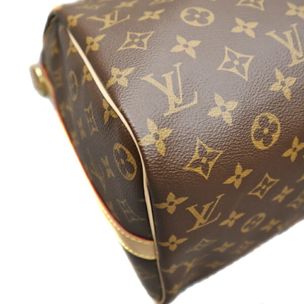 k22 3152 7 Louis Vuitton Keepall Bandouliere 45 Monogram Canvas Brown Travel Bag