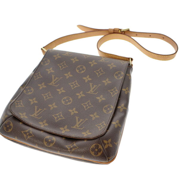 k22 3499 Louis Vuitton Musette Salsa Short Bag Monogram Canvas Brown