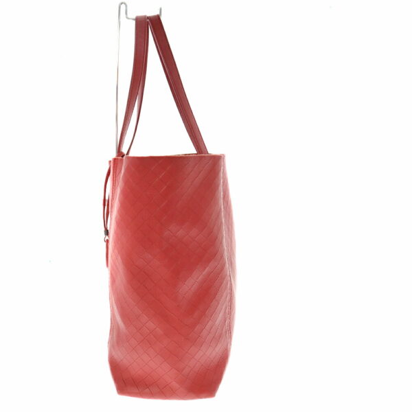 k22 3832 4 Bottega Veneta Intreccio Tote Bag Red