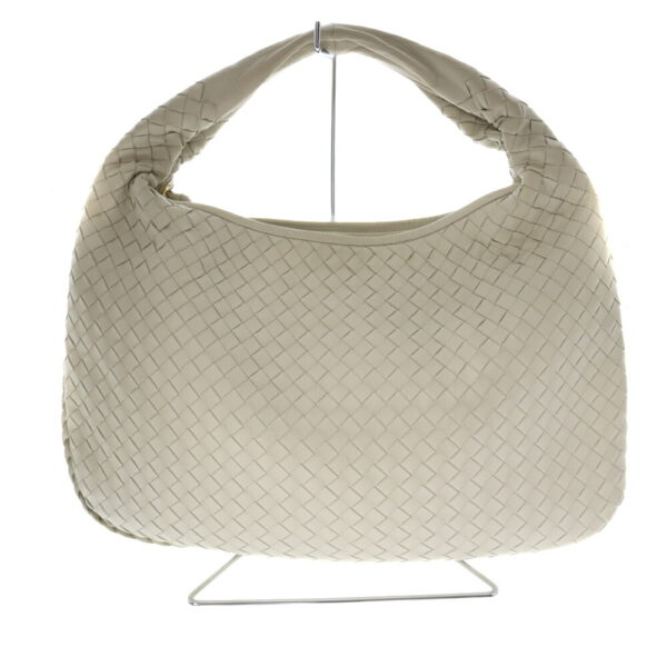 k22 3918 1 Bottega Veneta Shoulder Bag Leather Ivory