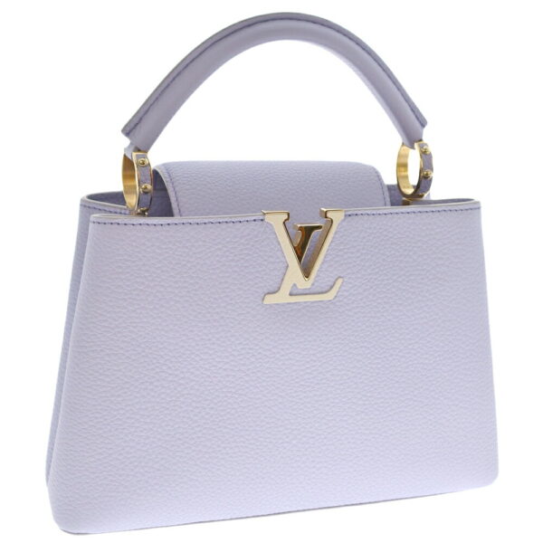 k22 522 Louis Vuitton Capucines BB Handbag Leather Lavender