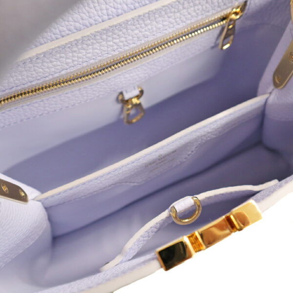 k22 522 11 Louis Vuitton Capucines BB Handbag Leather Lavender