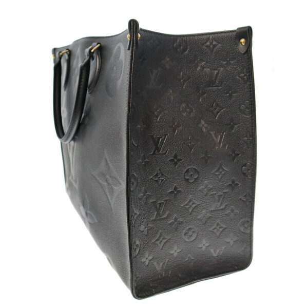 k22 5661 3 Louis Vuitton On the Go GM Tote Bag Empreinte Black