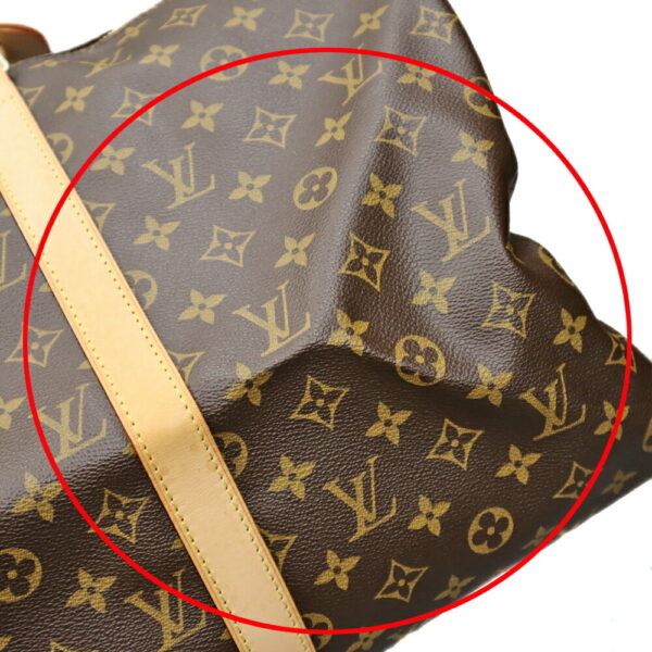 k22 5858 5 Louis Vuitton Keepall Travel Bag Monogram Canvas Brown