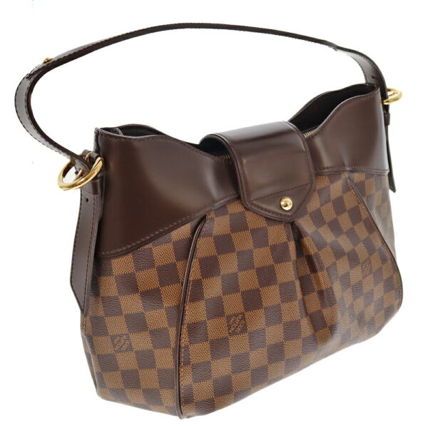 k22 5898 2 Louis Vuitton Sistina MM Damier Ebene Shoulder Bag